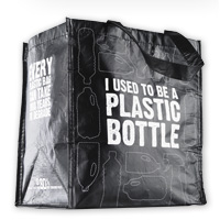Le Sac shopping publicitaire personnalisé en plastique 100% Recyclé